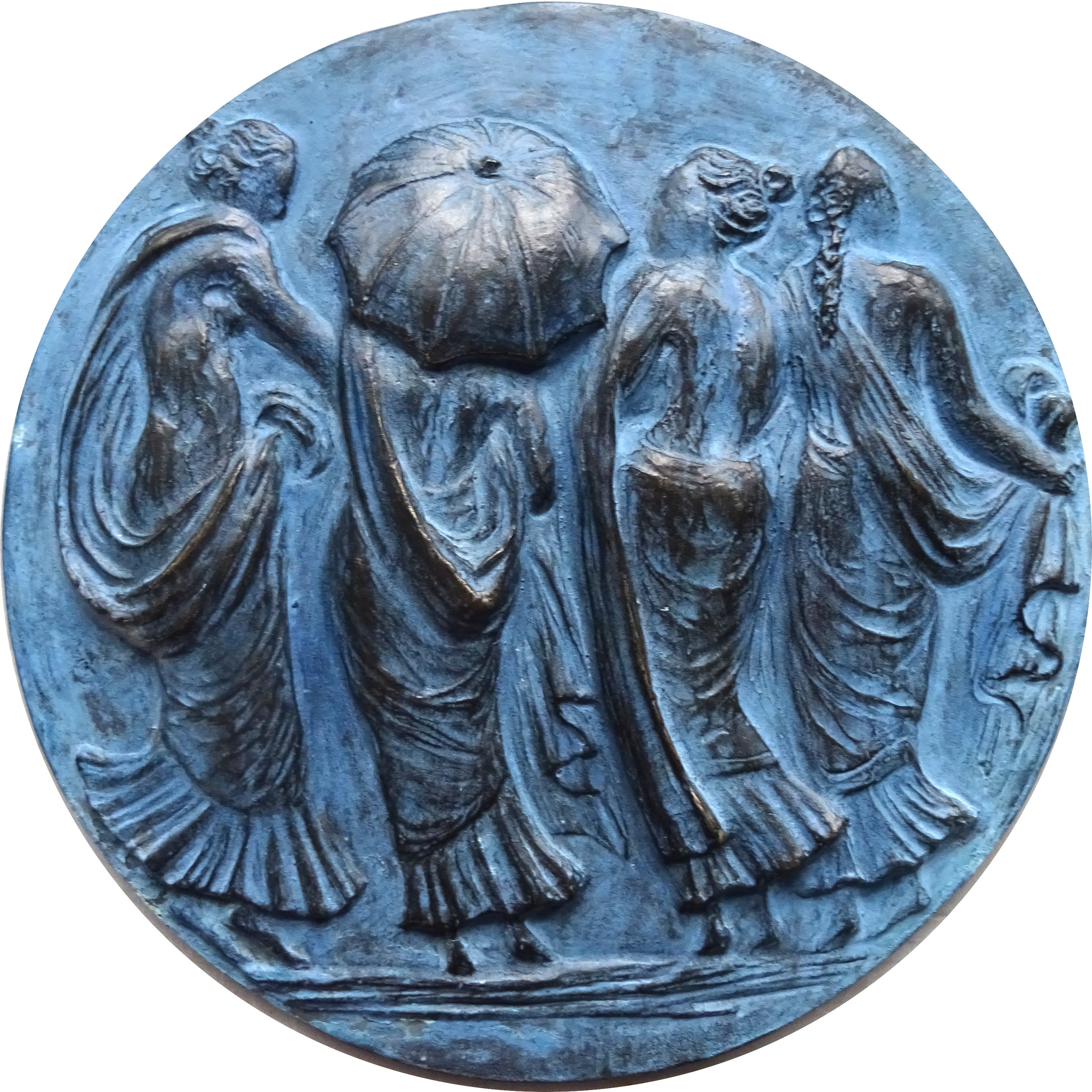 Medaille "Strandläuferinnen" von Eva Backofen